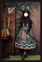 Rich Hymn - Lolita Bavarian Long Velvet JSK - image 26