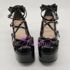 Lolita Bow Platform Shoes Multiple Colors - image 13