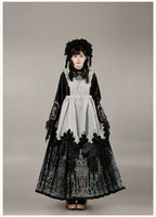 Raven's Night Song Oriental Gothic Lolita Dress Set - image 40