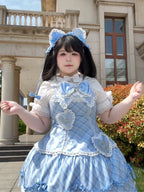Shibuya Honey - Plus Size Sweet Lolita Plaid OP & JSK Dress - image 15