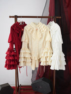 Good and Evil Angel - Gothic Lolita SK Set Retro Princess Sleeve Blouse - image 24