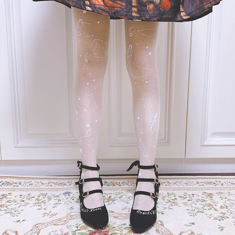 20D Velvet Lolita Tights Collection - image 12