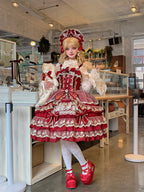 Gem Crown - Sweet Lolita Tiered JSK Dress Suit and BNT - image 26