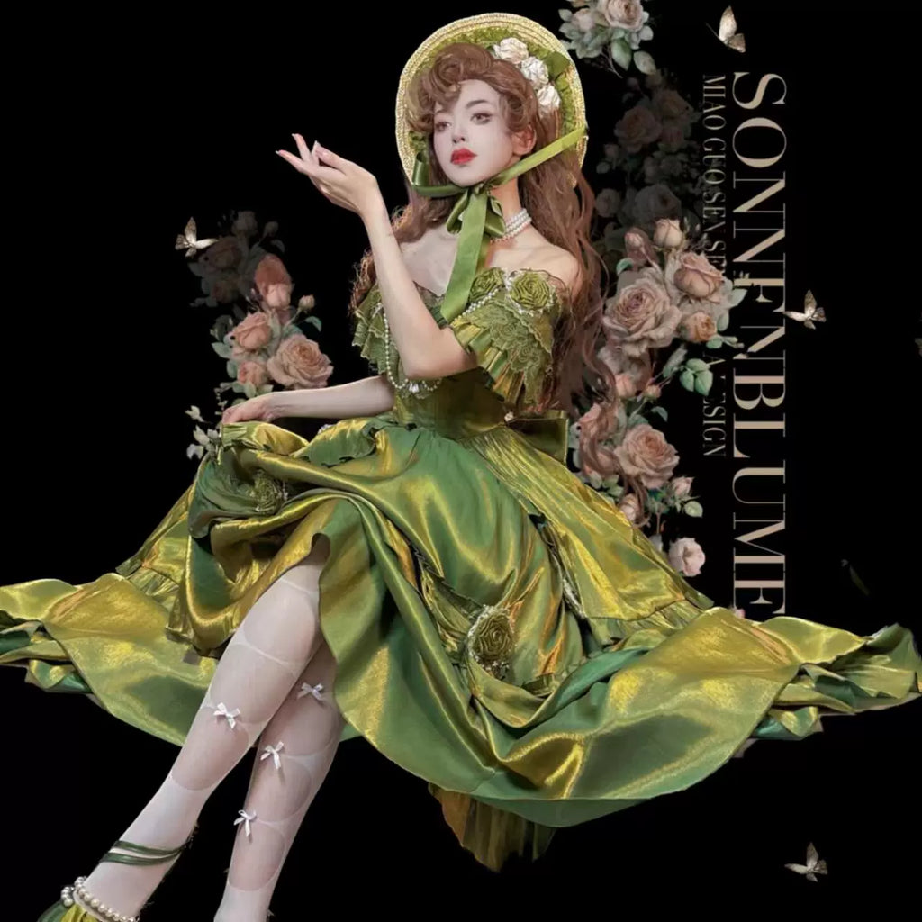 Tana Manor - Classic Lolita Accessories Sleeves Trailing Shawls - image 11