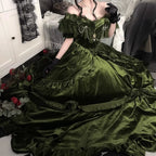 Tana Manor - Classic Lolita Accessories Sleeves Trailing Shawls - image 9
