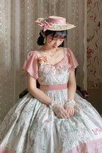 The Rose Dowry - Daily Cotton Lolita OP Dress V-neck Dress - image 16