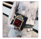 Gothic Lolita Retro Bag Baroque Square Crossbody Bag - image 8