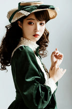 Vintage Elegant Velvet OP Dress - image 54