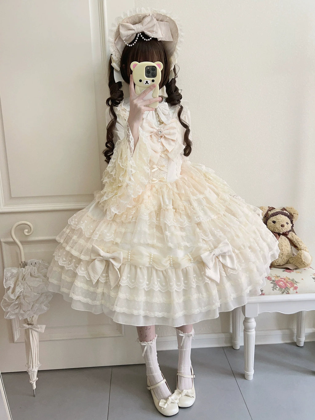 Dream Prelude Princess Lolita JSK Dress Suit and Accessories - image 27