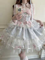 Fleeting Isle - Sweet Lolita Ballet Style JSK Dress - image 25