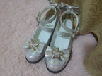 Dreamy Starry - Sweet Lolita Shoes Low Heel Bow Shoes - image 18