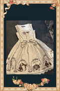 Cinderella Velvet Classic Lolita JSK Dress with Princess Embroidery - image 10