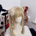 Elegant Lolita Rose Choker Handmade Headdress Set Multicolors - image 11