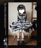Vintage Lolita Dress Set, Cotton Shirt - image 12