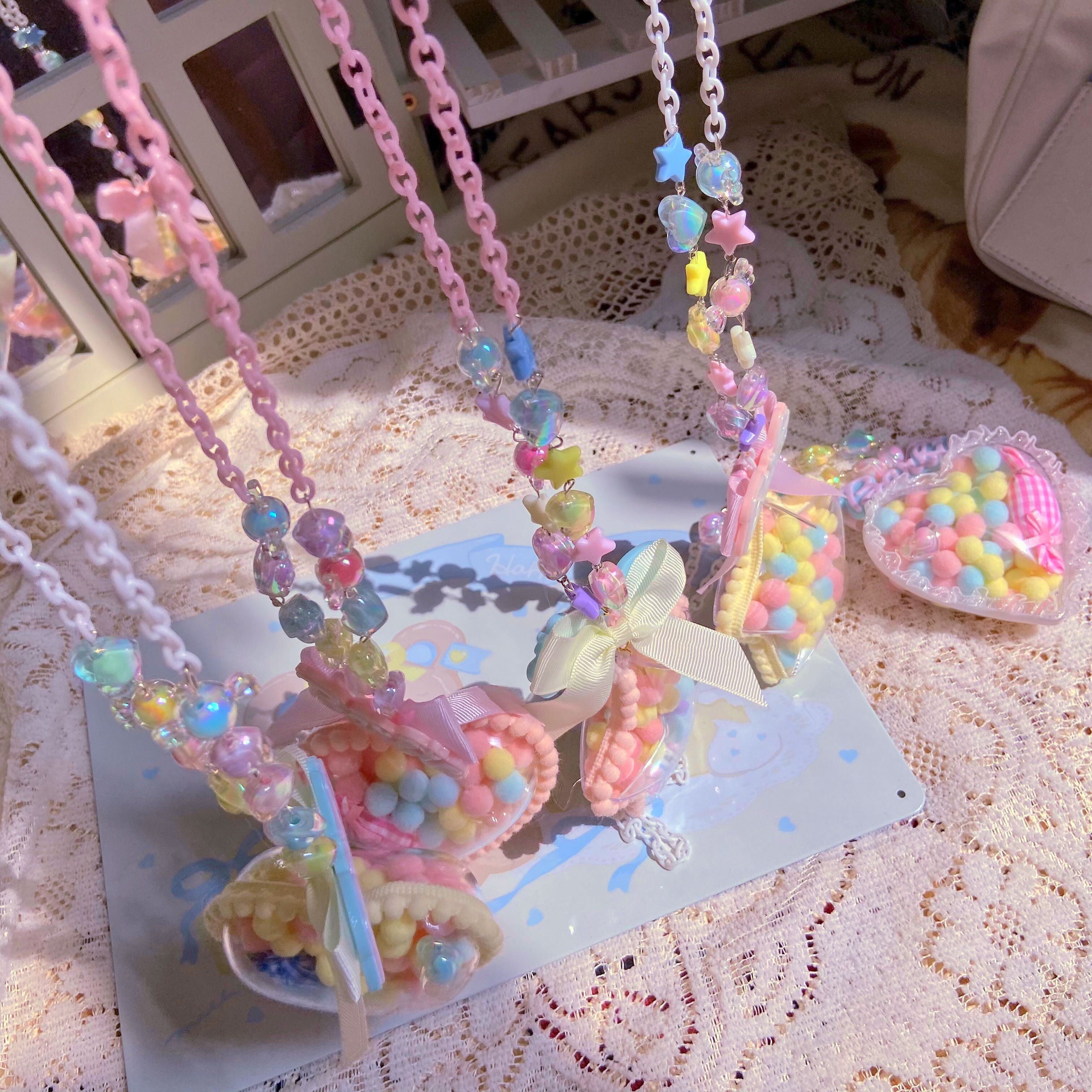Sweet Lolita Handmade Necklace - image 6