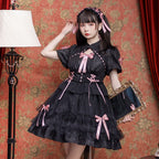 Kawaii Lolita OP Dress Short Sleeve - image 2
