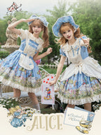 Pastoral Alice Lolita OP Dress and Accessories - image 9