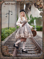 Memoirs of Backlight - Elegant Plaid Lolita JSK Dress - image 17