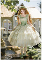 Lily of the Valley Whisper - Embroidered Classic Lolita Corset JSK Dress - image 13