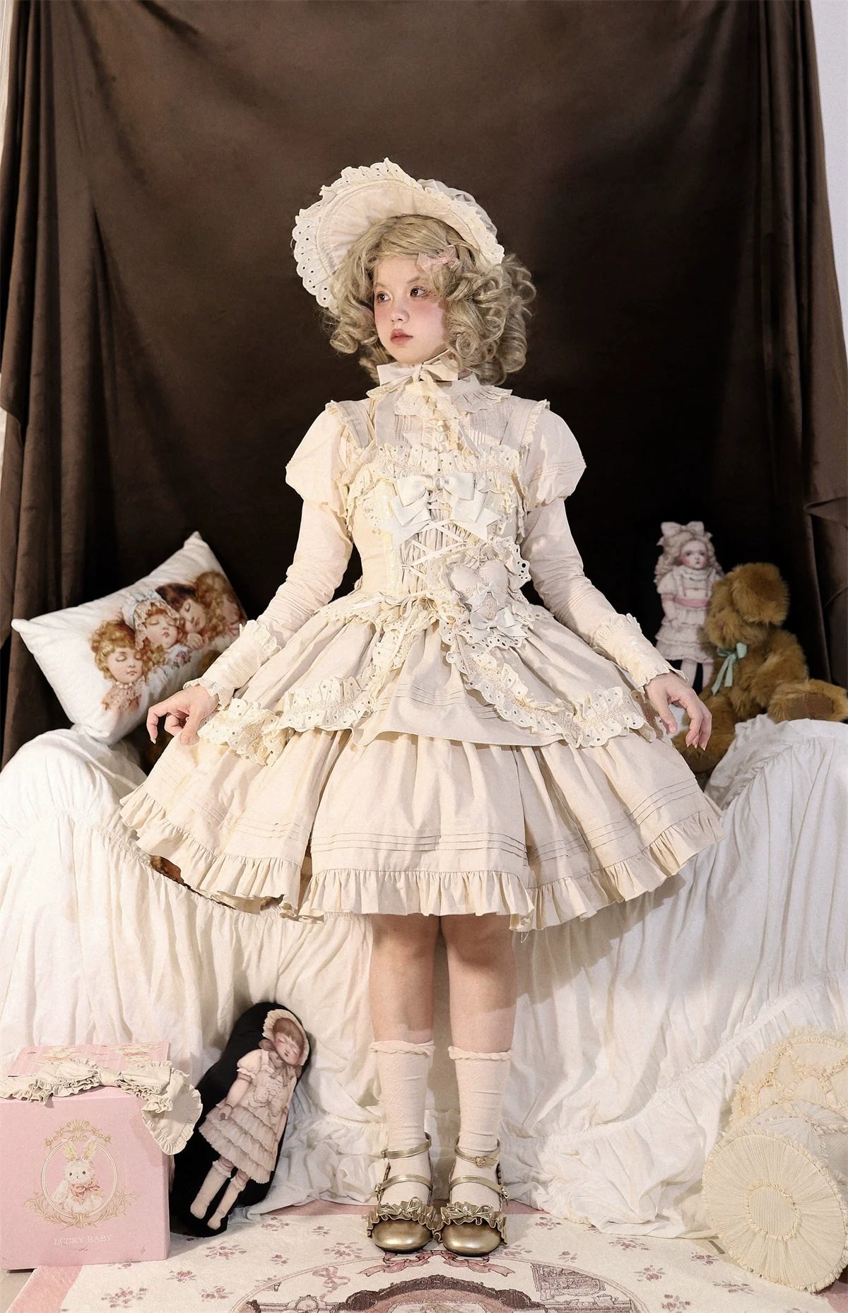 Halloween Gothic Lolita Short JSK Dress - image 6