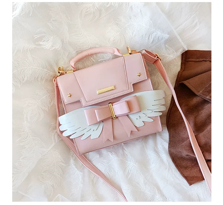 Sweet Lolita Wing Bow Shoulder Bag - image 7