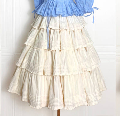 Heidi Cotton Lolita Tiered SK Skirt - image 2