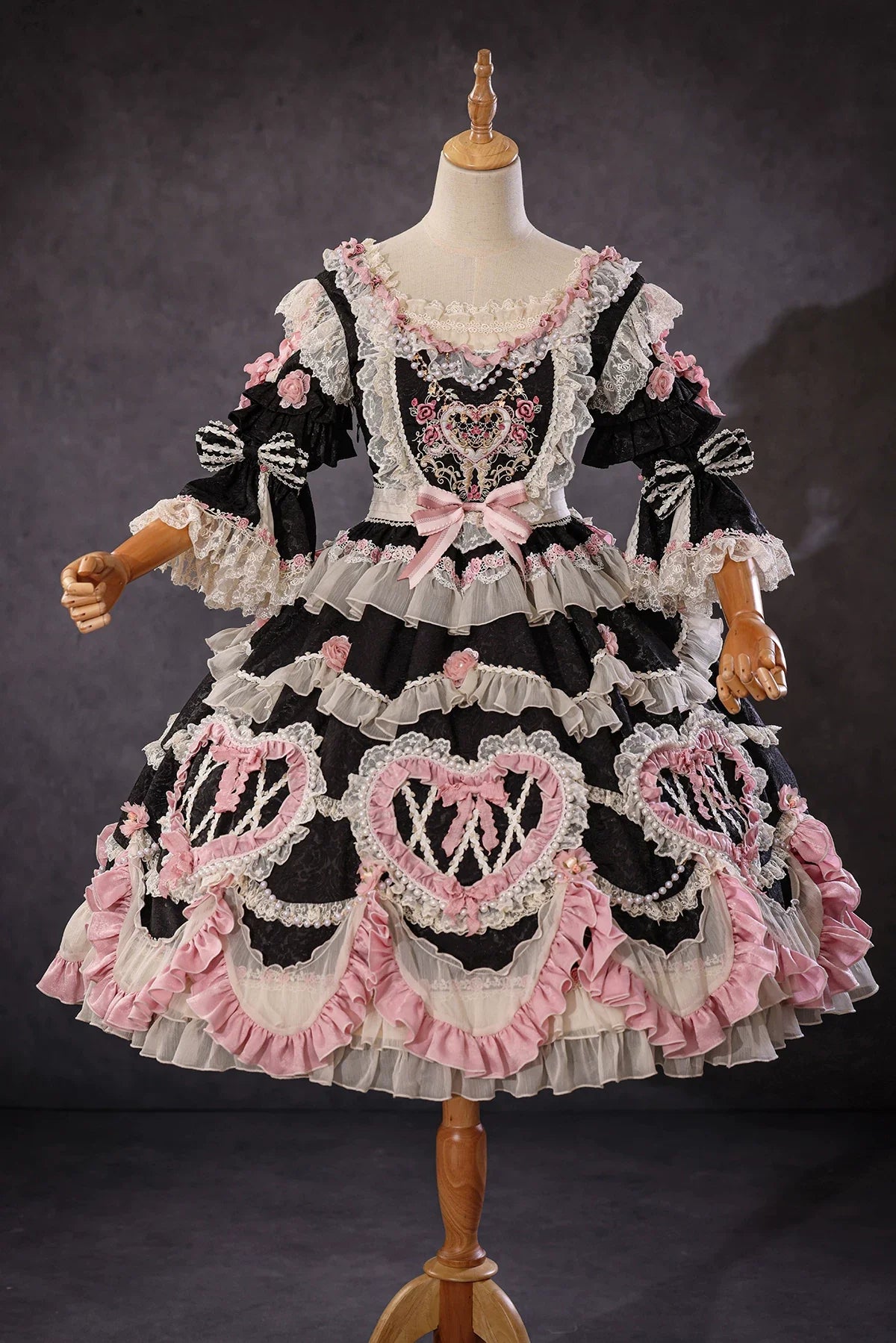 Antique Cake - Vintage Lolita Accessories, Flower Accent - image 22