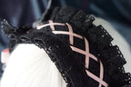 Black Wings Halloween Goth Lolita Hairband - image 21