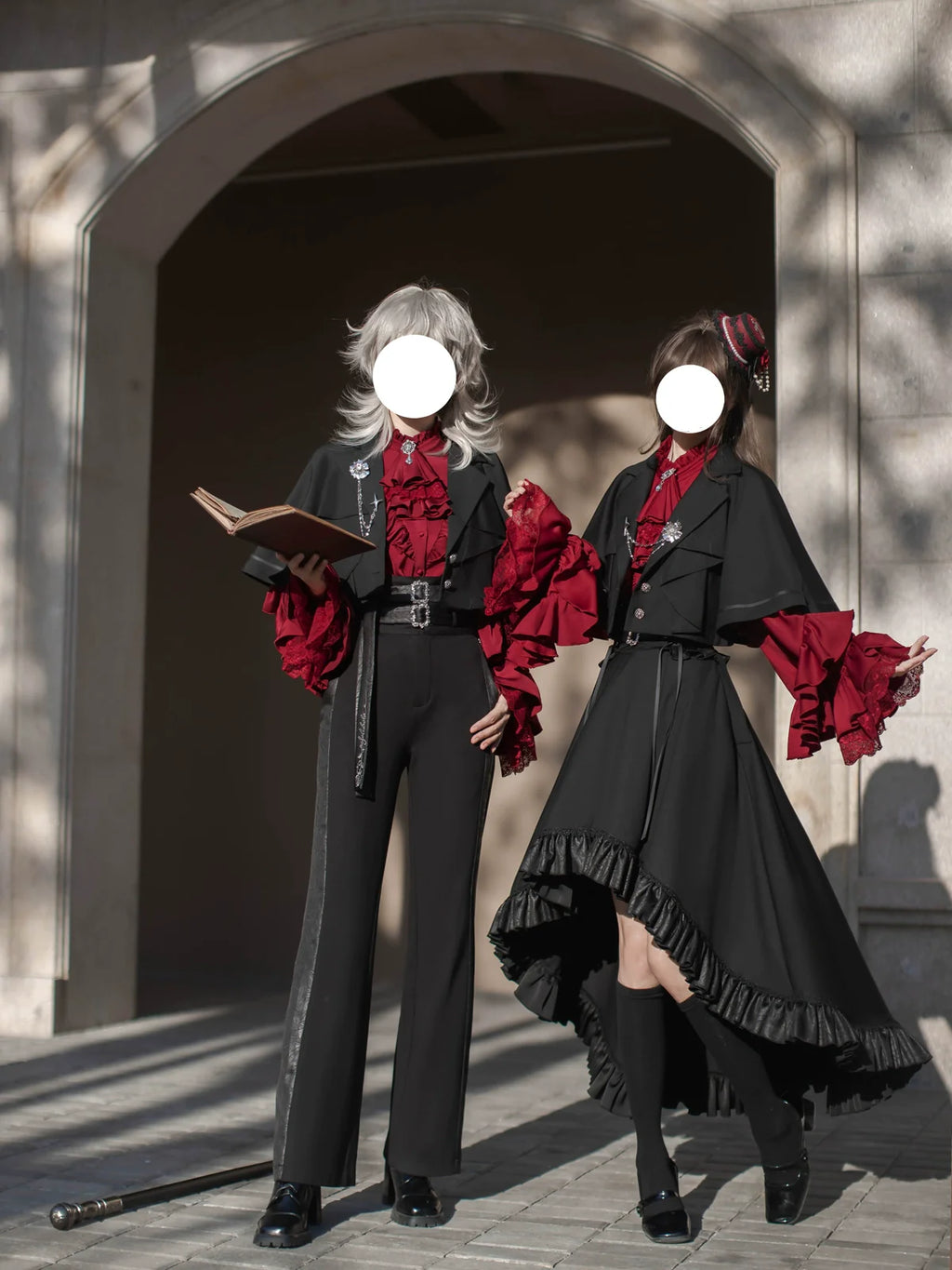 Night & Day Sonata Ouji Lolita Shirt and Pants Set - image 6