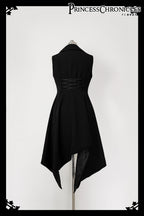 Red Shadow - Irregular Ouji Lolita Prince Vest - image 4