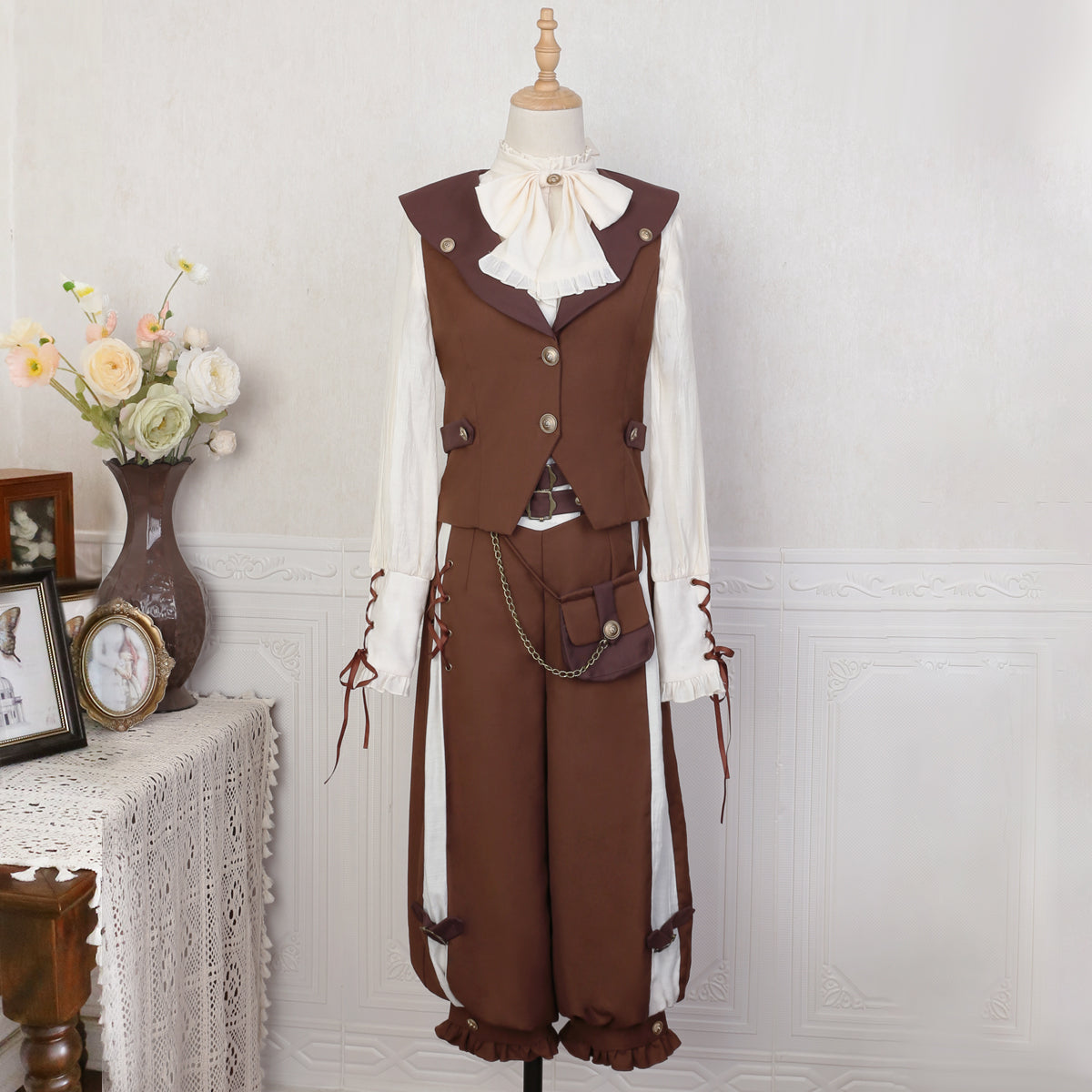 Pirate Guide - Vintage Lolita Suit Vest JSK Dress - image 15