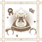 Sweet Layered Cake - Sweet Lolita JSK with Detachable Apron - image 17