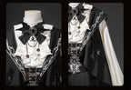 Bunny Ear Meteorite - Embroidered Ouji Lolita Set, Hooded Vest - image 5
