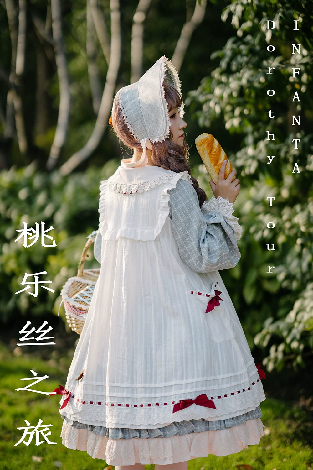 Sweet Lolita Accessories Bonnet KC Socks Beret - image 17