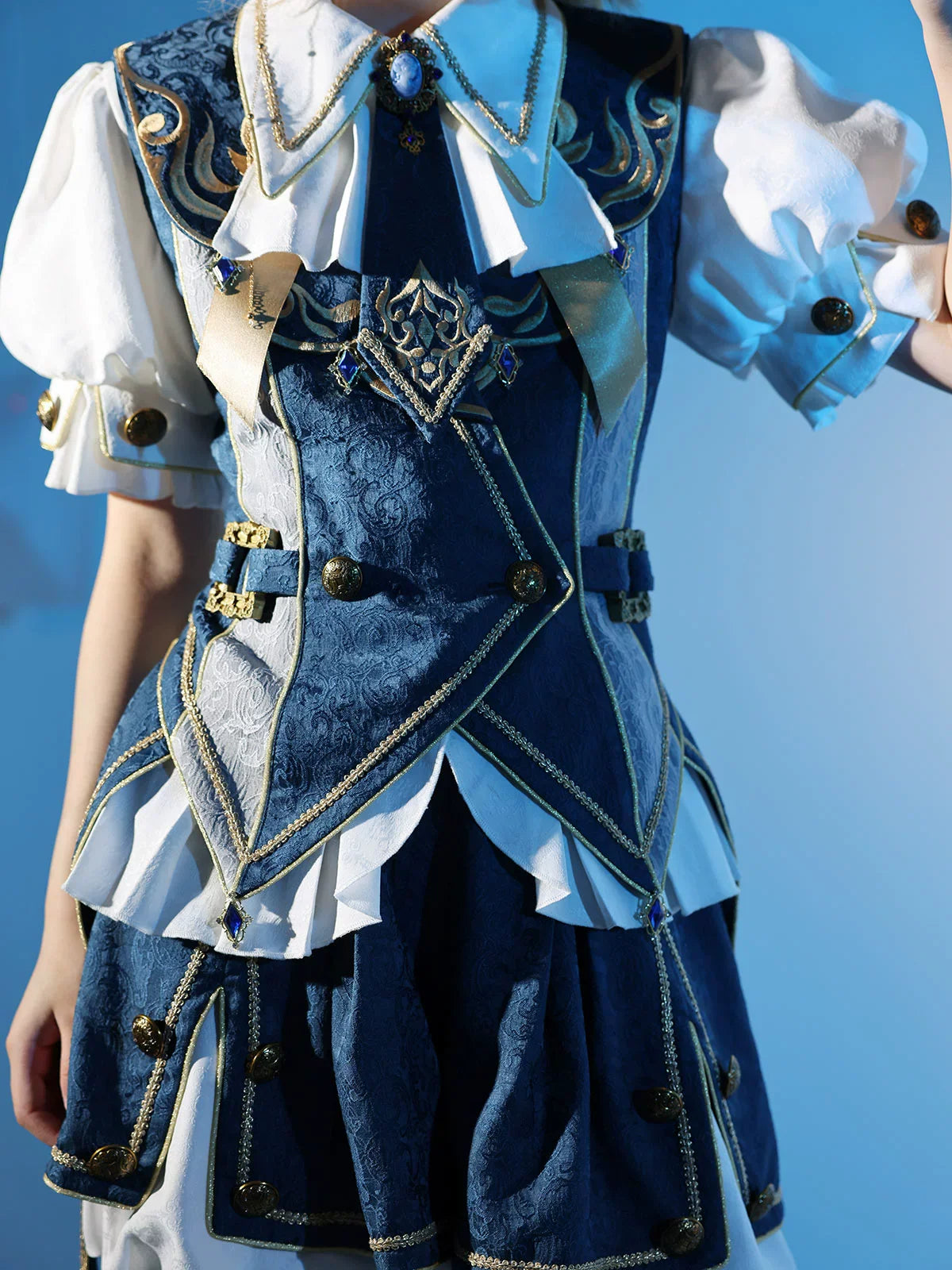 Contract Magic - Jacquard Ouji Lolita Vest Outfit - image 9