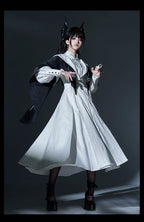 Dragon Scale - Gothic Lolita JSK Dress Goth Coat - image 11