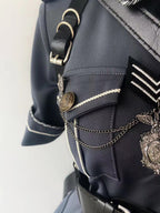 Evil Python 2.0 - Military Lolita Gothic OP Dress - image 21