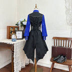 Knight's Code - Jacquard Ouji Fashion Vest Set, Detachable Jabot - image 11
