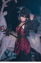 Gothic Lolita Black Cropped Cardigan Jacket - image 11