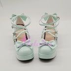 Lolita Bow Strap Shoes, Multicolors - image 28