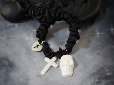 Strange Sugar Gothic Skull Spider Lolita Hairband - image 15