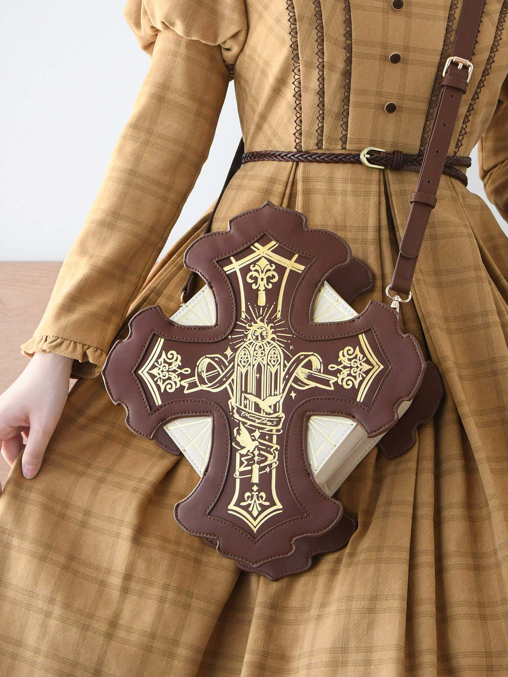 Temple Morning Hymn - Vintage Lolita Crossbody Bag - image 16