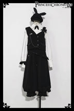 Secret Morning News - Vintage Ouji Lolita Vest Blouse Bloomers - image 10