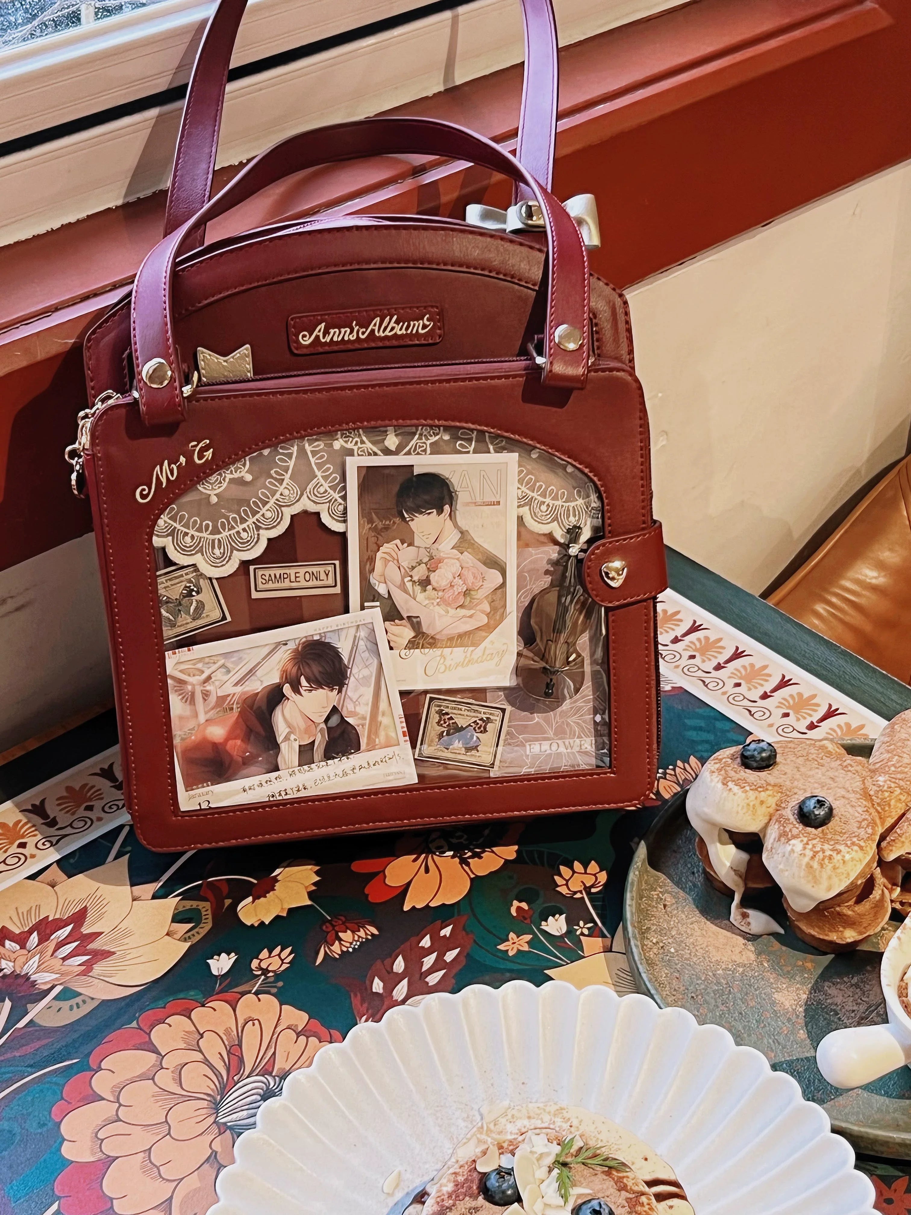 Kawaii Lolita Checkered Itabag Multicolors - image 17