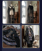 Astro Cat - Gothic Lolita OP Suit Witch Lolita Dress and Shawl - image 15