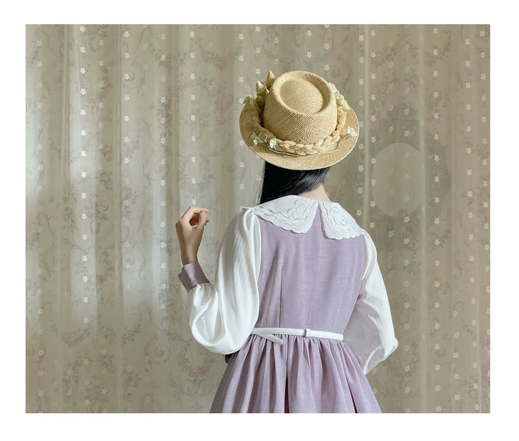 Window Rose - Classic Embroidered Front-Button OP Dress - image 18