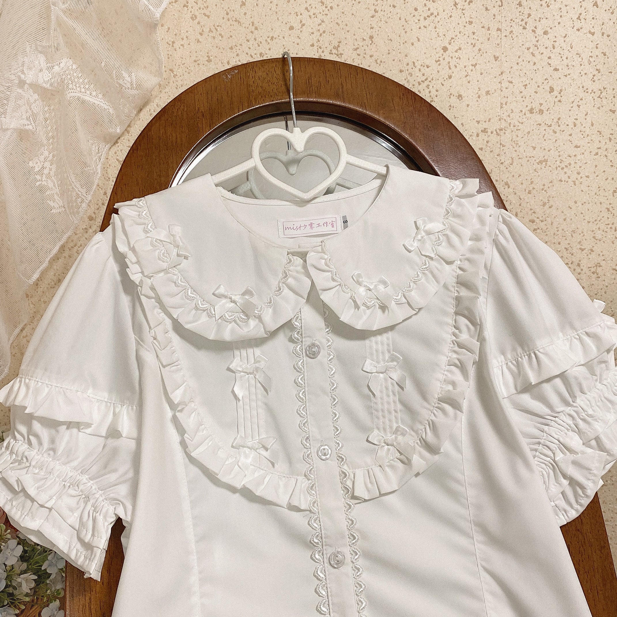 Creamy Condensed Milk - Kawaii Lolita Short-Sleeve Shirt - image 2
