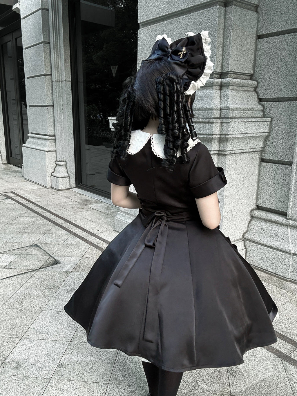Silent Dinner - Gothic Cutlery Embroidery Lolita OP - image 3