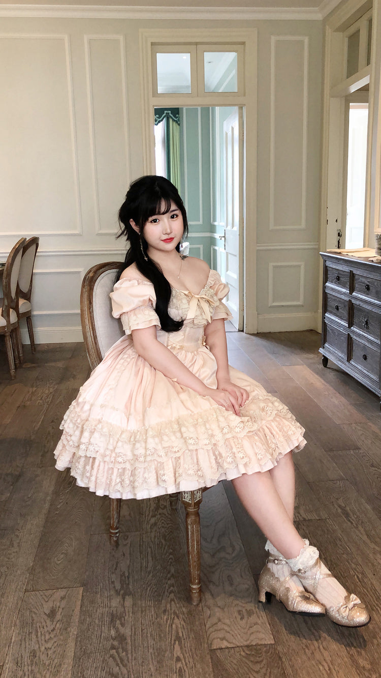 CLA Vintage French Lolita OP Dress - image 92
