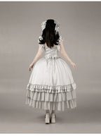 Humanoid Robot - Silver Gothic Lolita Mermaid Skirt Set - image 63
